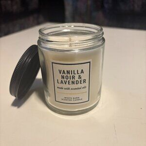 Bath & Body Works Vanilla Noir & Lavender Single Wick Candle